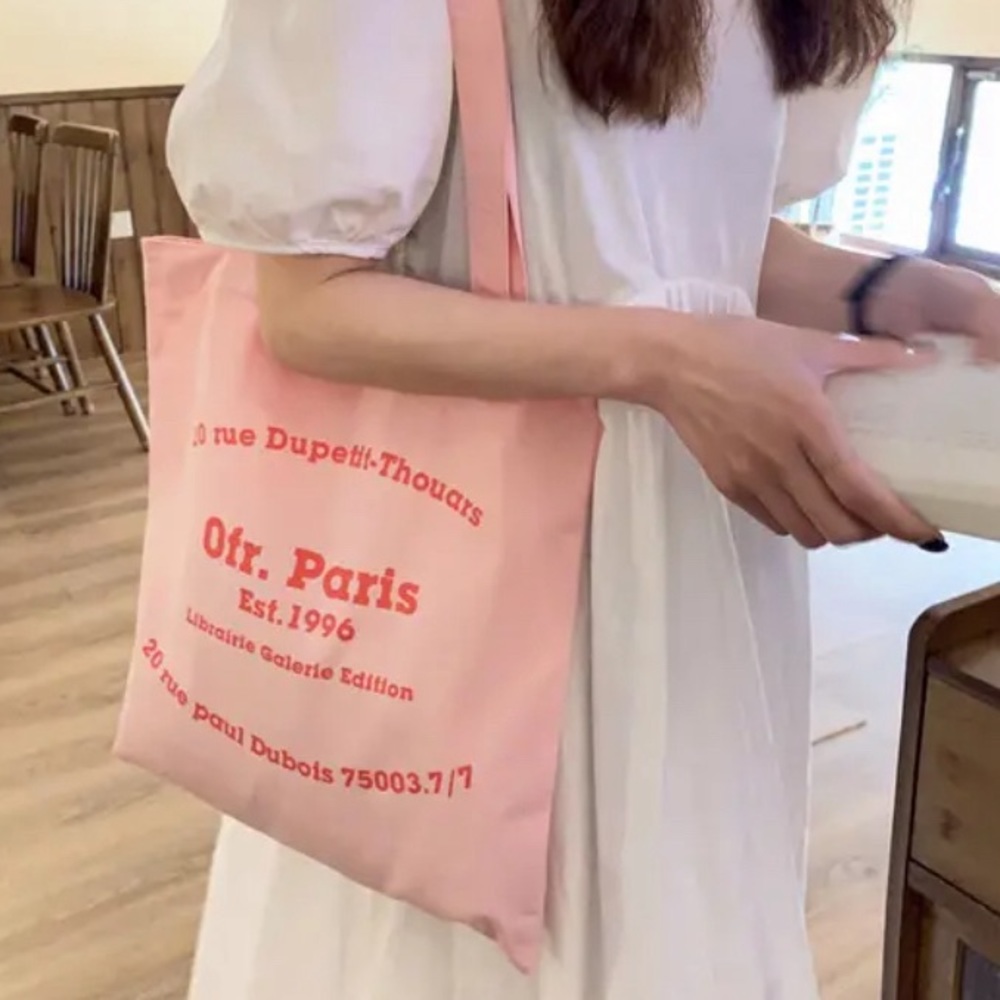 Tote Bag Cottage Core Academia Booktok Coastal Grandma